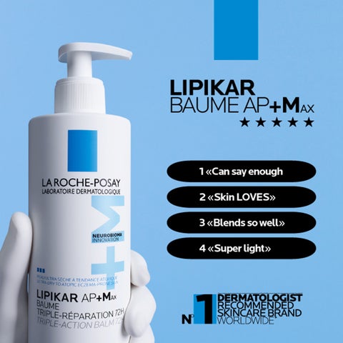 La Roche-Posay Cicaplast B5+ Balm 40ml + Lipikar AP+M Balm 400ml